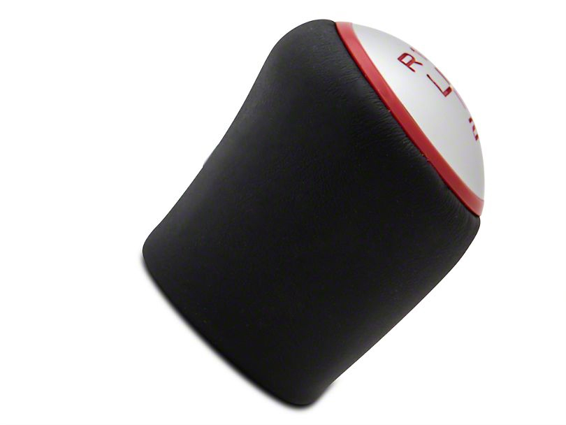 Hustle Performance GT350R Style Shift Knob - Red (2015-23)
