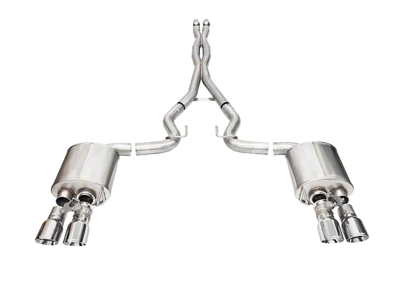 Corsa Performance Xtreme Cat-Back Exhaust - Polished Tips (2024-25 Mustang GT)