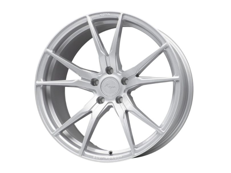 Koya Semi Forged SF06 Gloss Silver Wheel Kit | 20x10 20x11